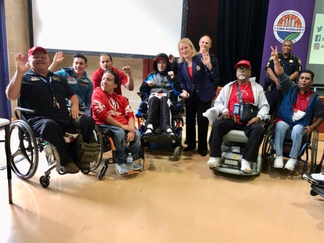 U.S. Rep. Sylvia Garcia y Living Hope at Harris County Civic Saturdays