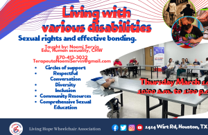 Living with various disabilities
