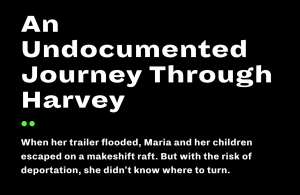 photo of an undocumented journey through harvey