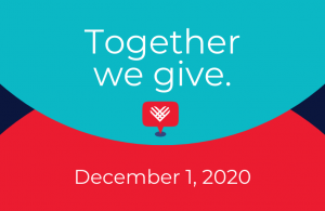 graphic that reads Together We Give December 1, 2020